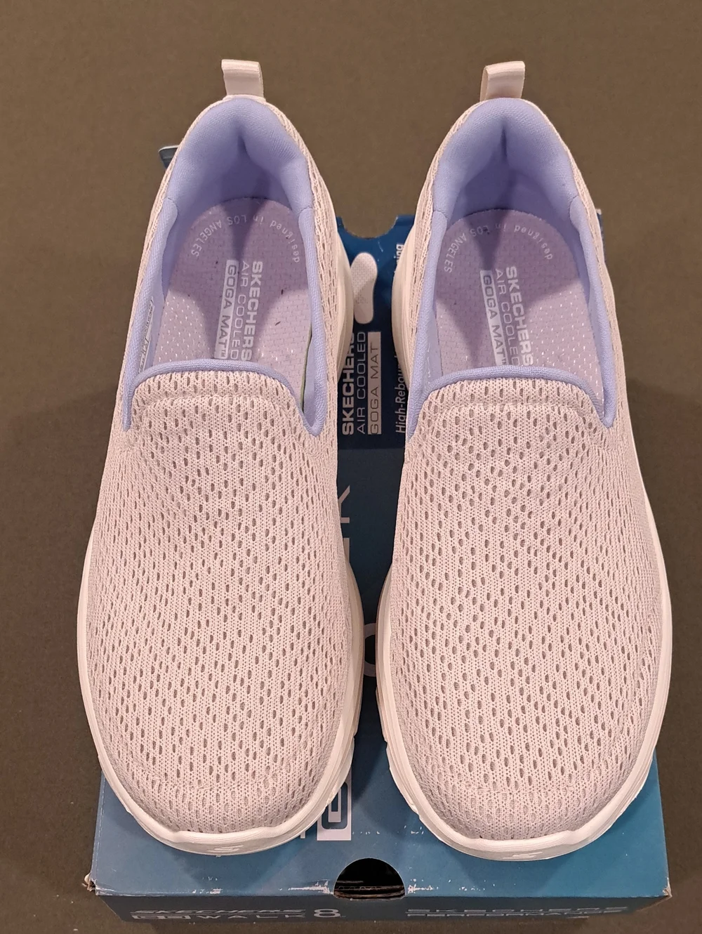 Skechers GO WALK 8 - Julietta - Color: Nutural - Size: Women 8